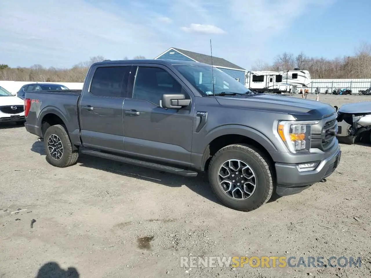 4 Photograph of a damaged car 1FTFW1E84NKF01787 FORD F-150 2022