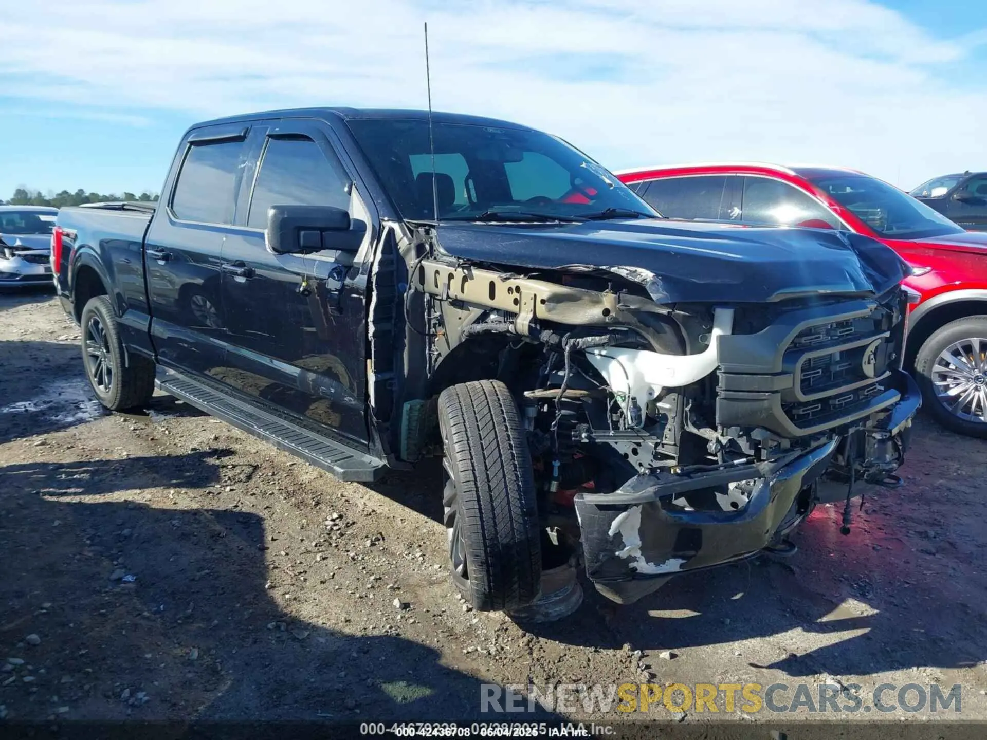 1 Photograph of a damaged car 1FTFW1E85NFA54282 FORD F-150 2022