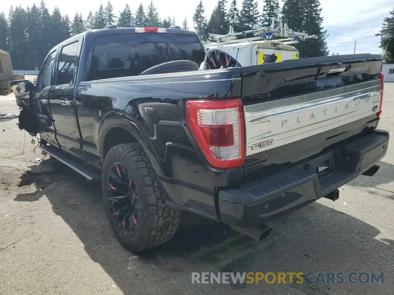 2 Photograph of a damaged car 1FTFW1E85NFB05988 FORD F-150 2022
