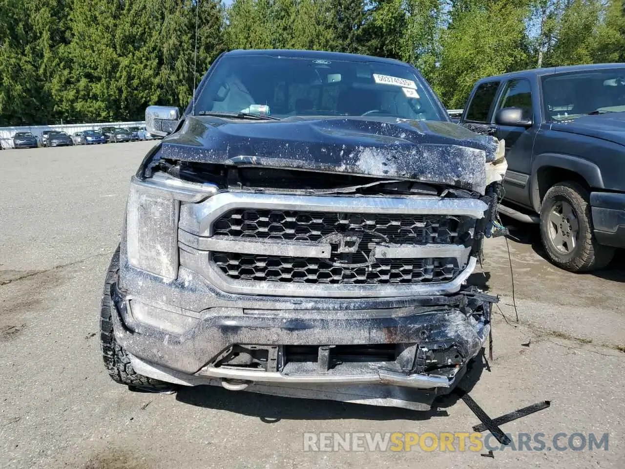 5 Photograph of a damaged car 1FTFW1E85NFB05988 FORD F-150 2022
