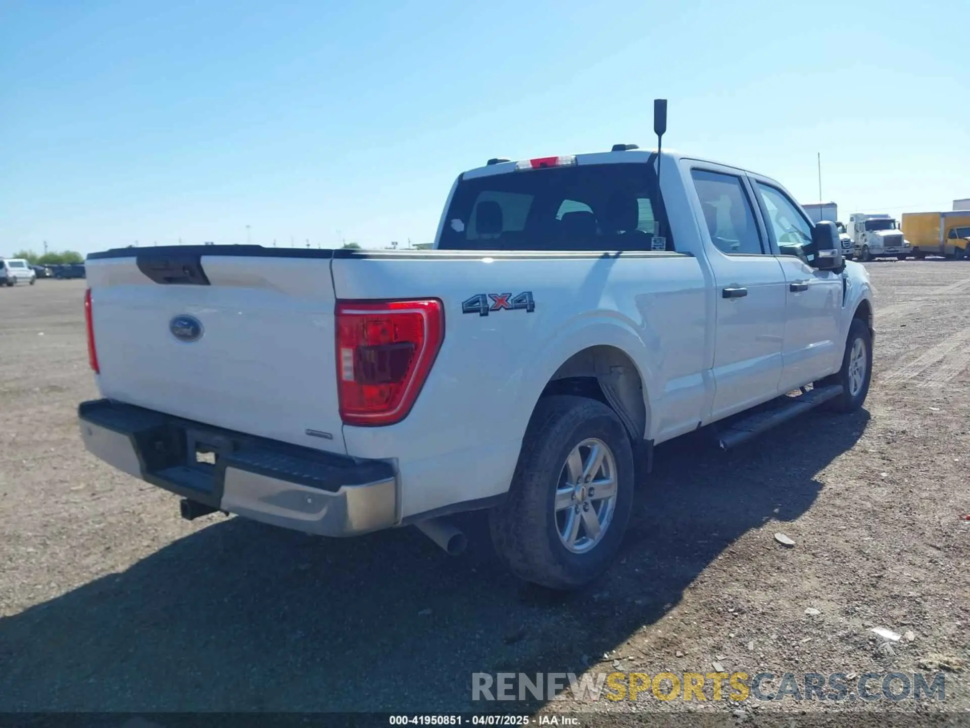 4 Photograph of a damaged car 1FTFW1E85NFB58593 FORD F-150 2022