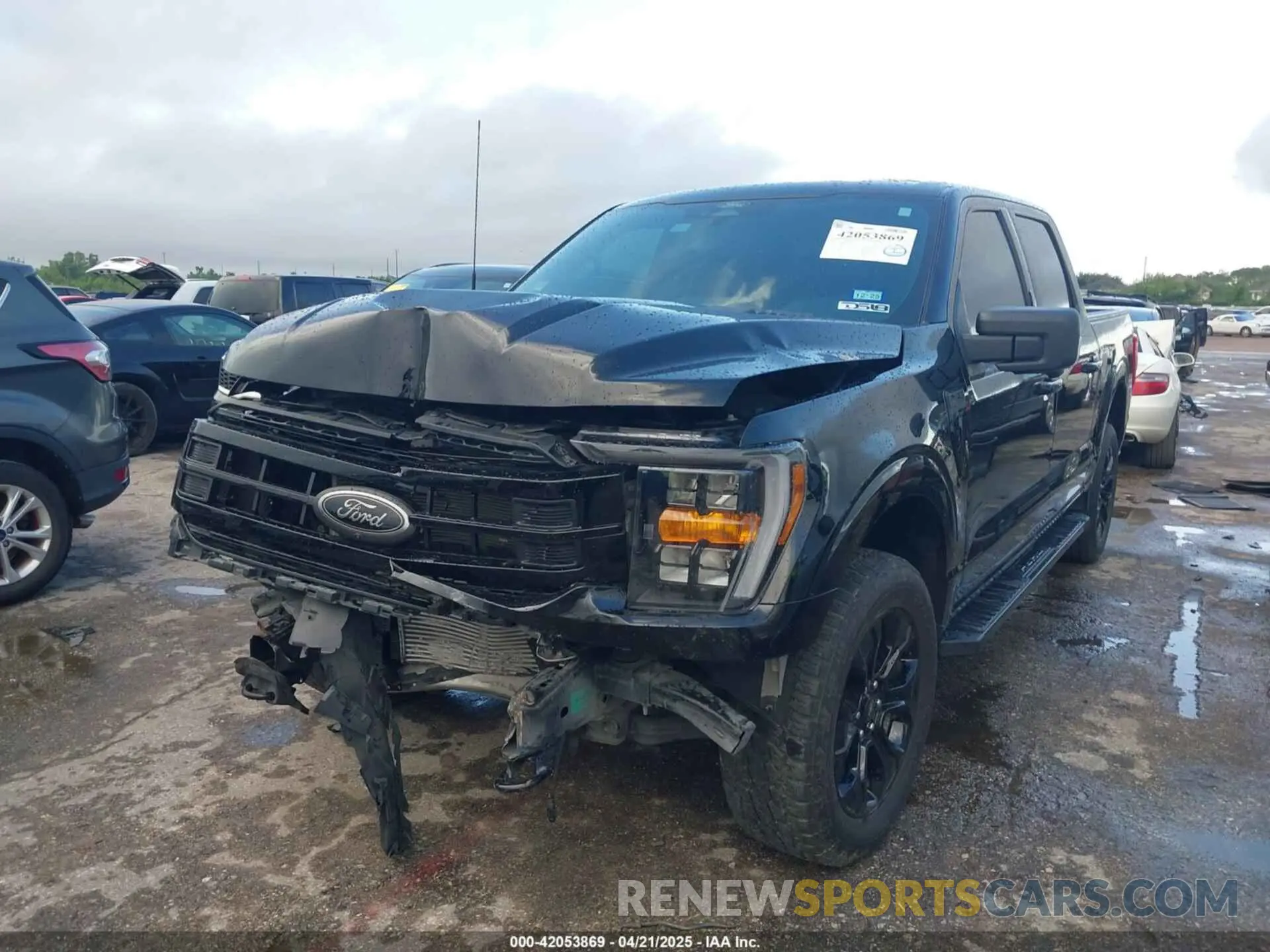 2 Photograph of a damaged car 1FTFW1E85NFC08330 FORD F-150 2022