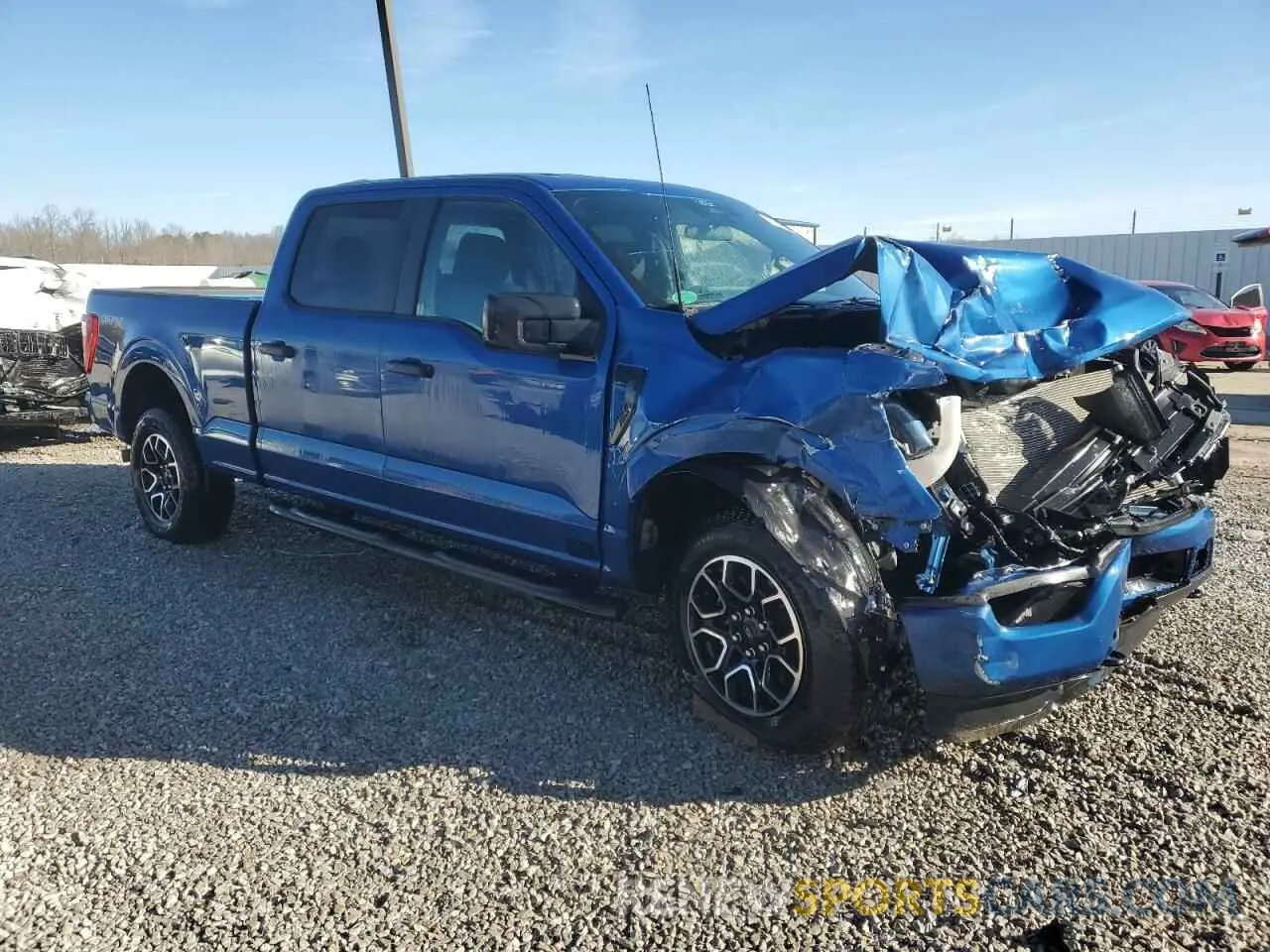 4 Photograph of a damaged car 1FTFW1E85NFC40260 FORD F-150 2022