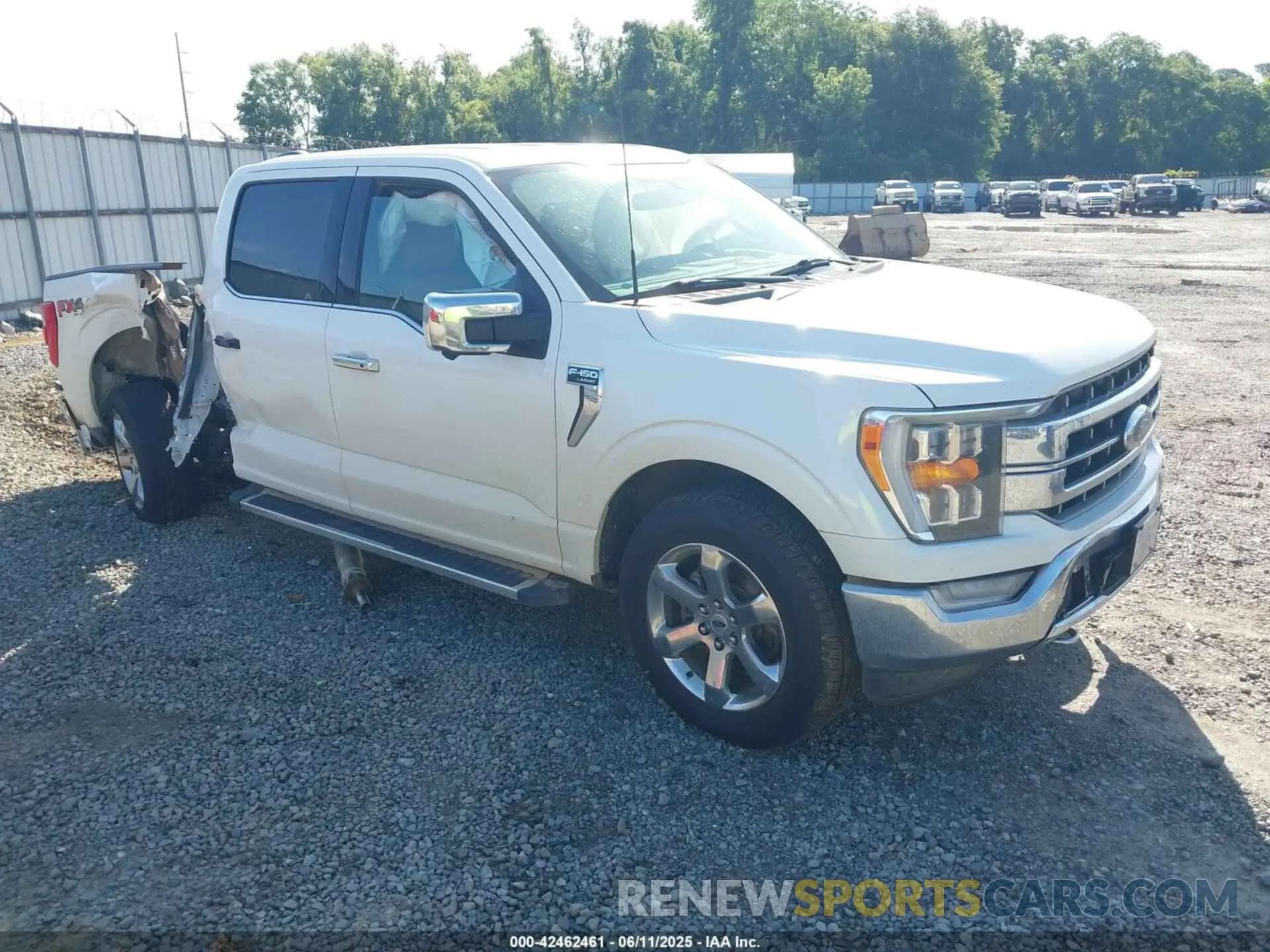 1 Photograph of a damaged car 1FTFW1E86NFA40763 FORD F-150 2022