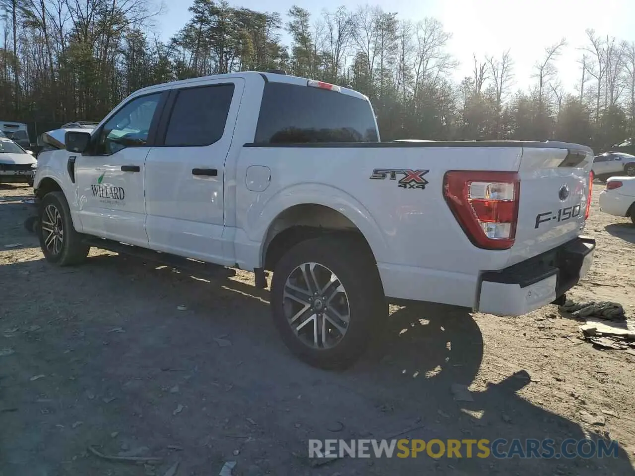 2 Photograph of a damaged car 1FTFW1E86NFA43114 FORD F-150 2022