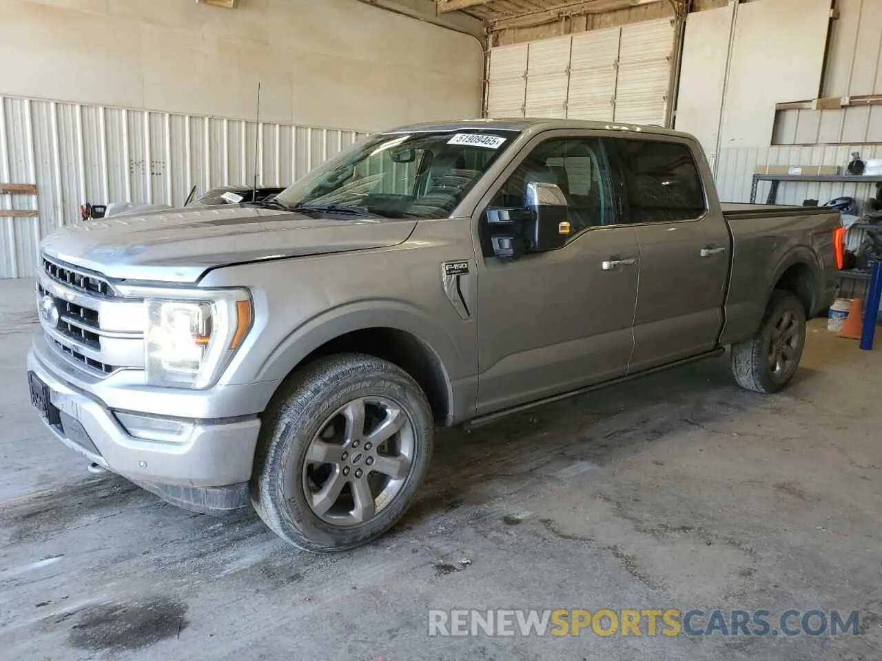 1 Photograph of a damaged car 1FTFW1E86NFB30009 FORD F-150 2022