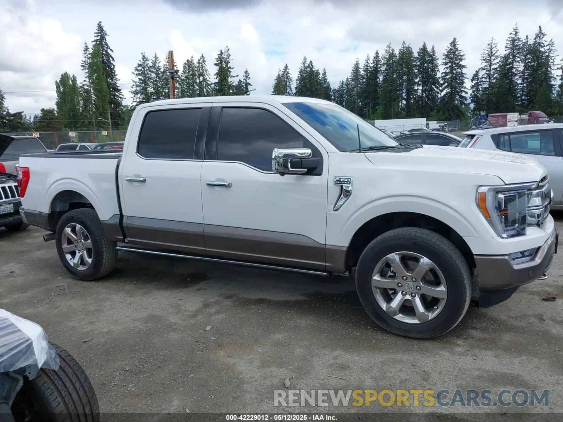 13 Photograph of a damaged car 1FTFW1E86NFC40218 FORD F-150 2022