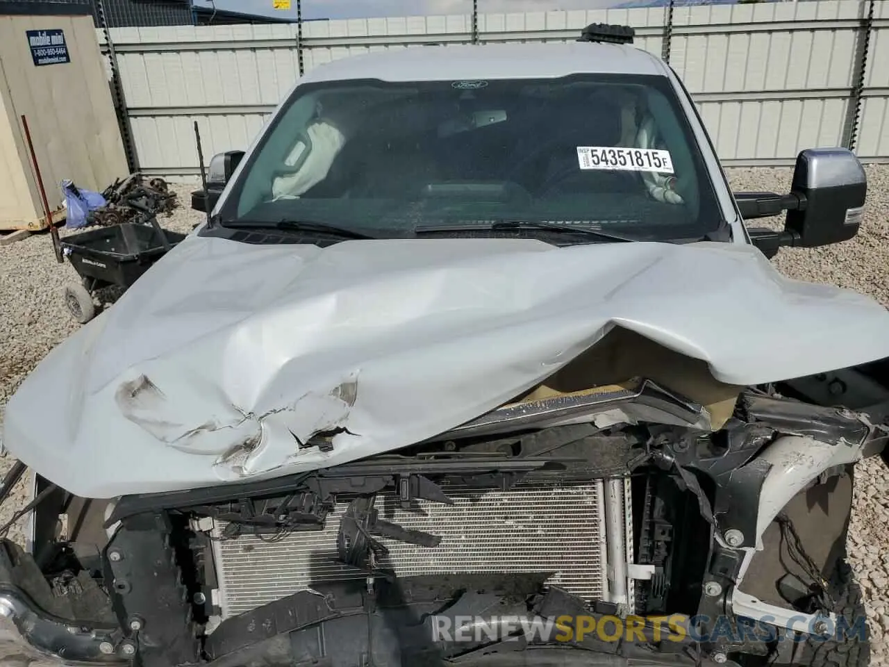 11 Photograph of a damaged car 1FTFW1E86NKD40066 FORD F-150 2022
