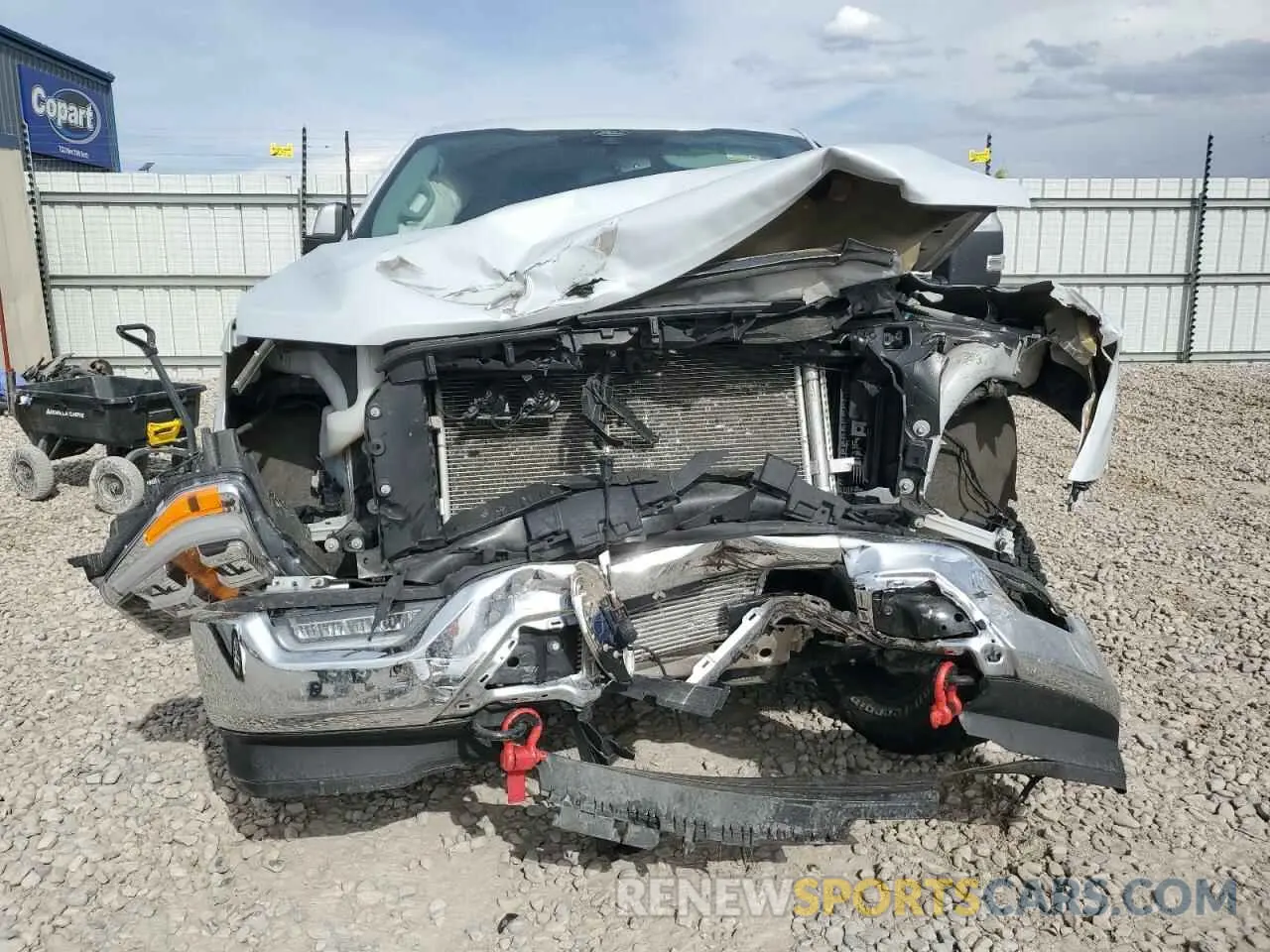 5 Photograph of a damaged car 1FTFW1E86NKD40066 FORD F-150 2022