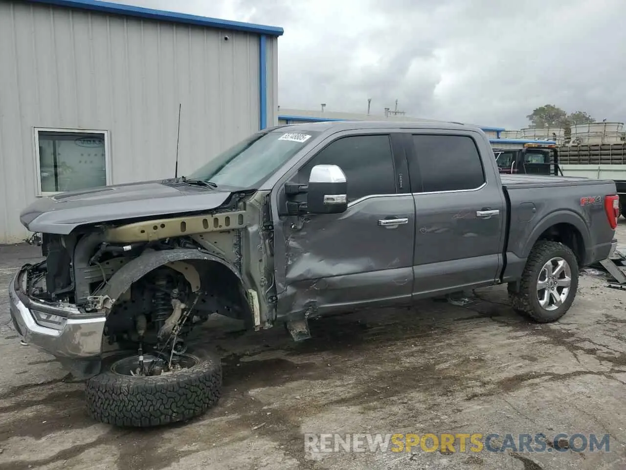 1 Photograph of a damaged car 1FTFW1E86NKE77430 FORD F-150 2022