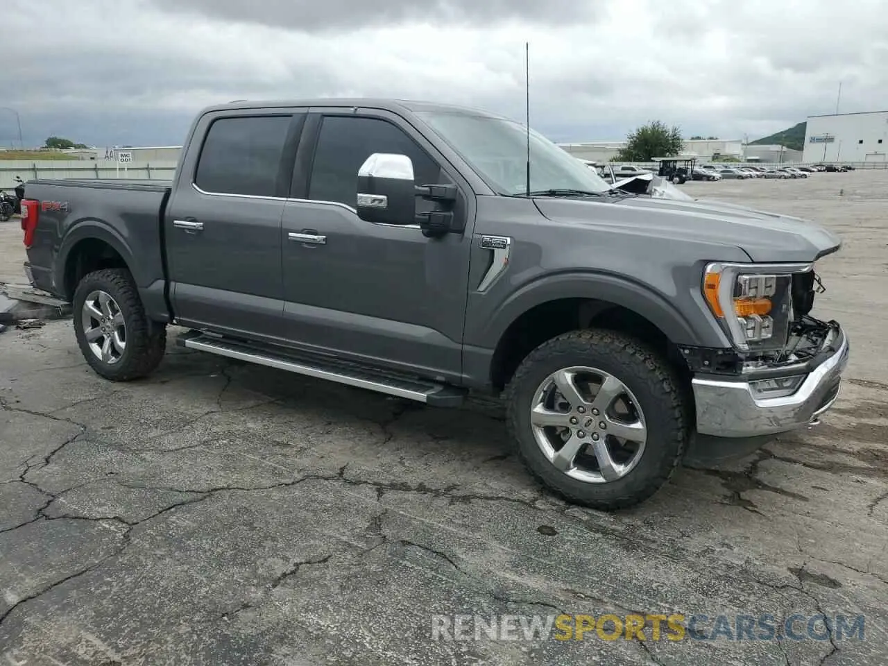 4 Photograph of a damaged car 1FTFW1E86NKE77430 FORD F-150 2022