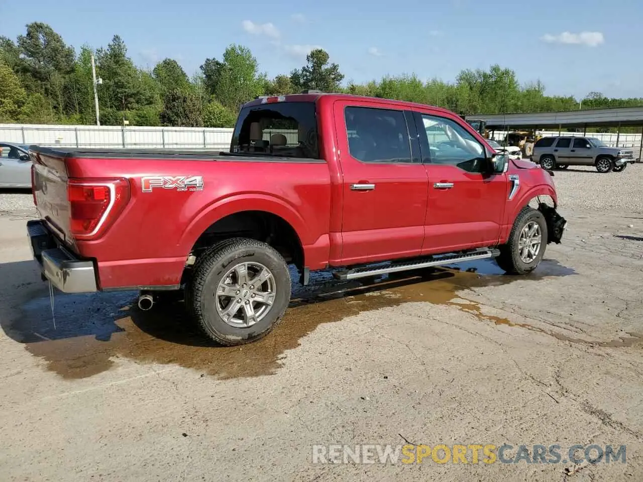 3 Photograph of a damaged car 1FTFW1E86NKE84605 FORD F-150 2022