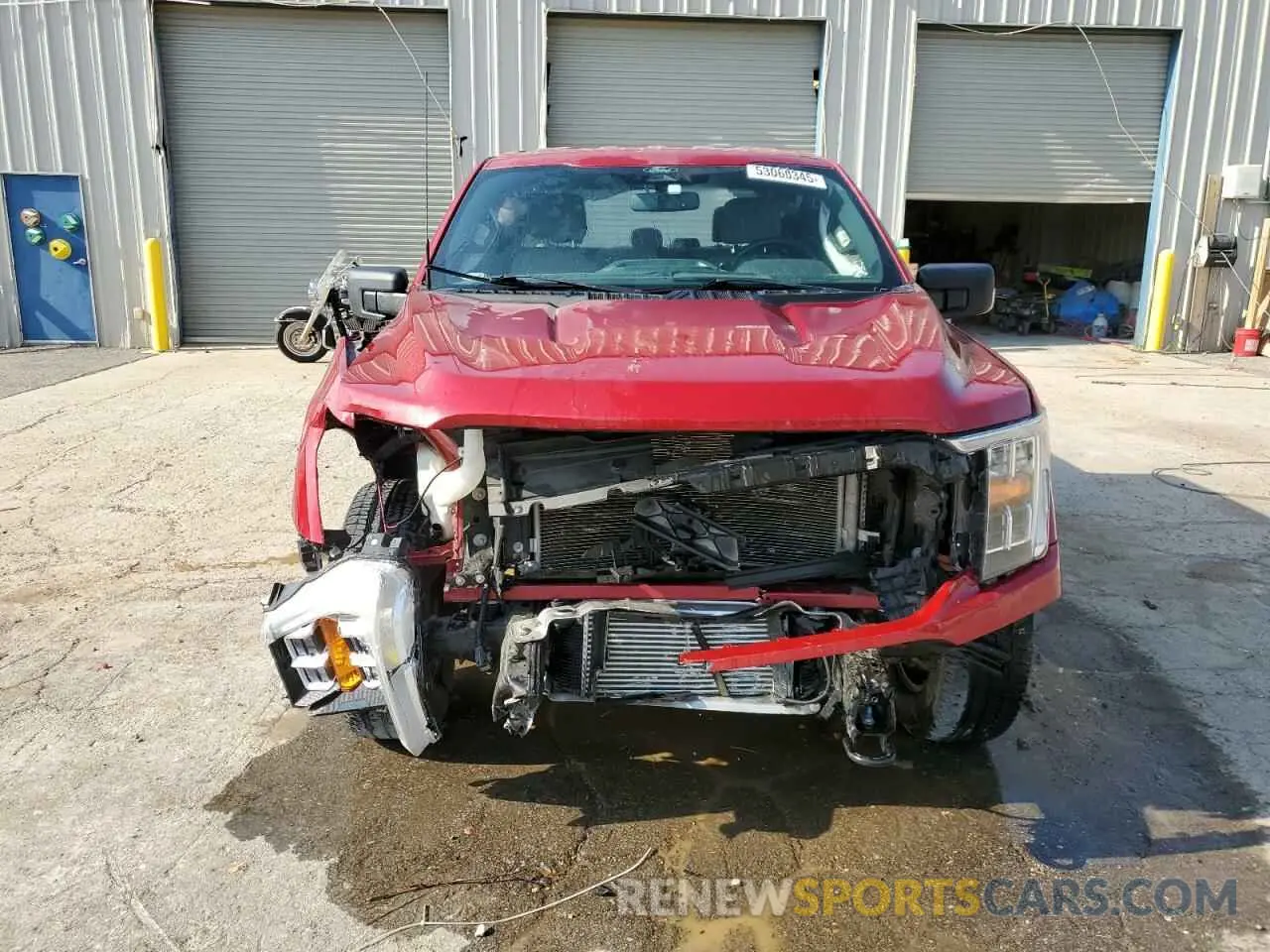 5 Photograph of a damaged car 1FTFW1E86NKE84605 FORD F-150 2022
