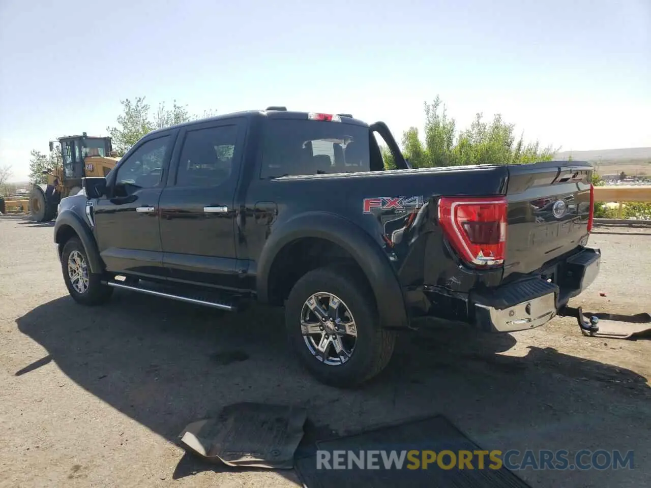 2 Photograph of a damaged car 1FTFW1E86NKE86659 FORD F-150 2022