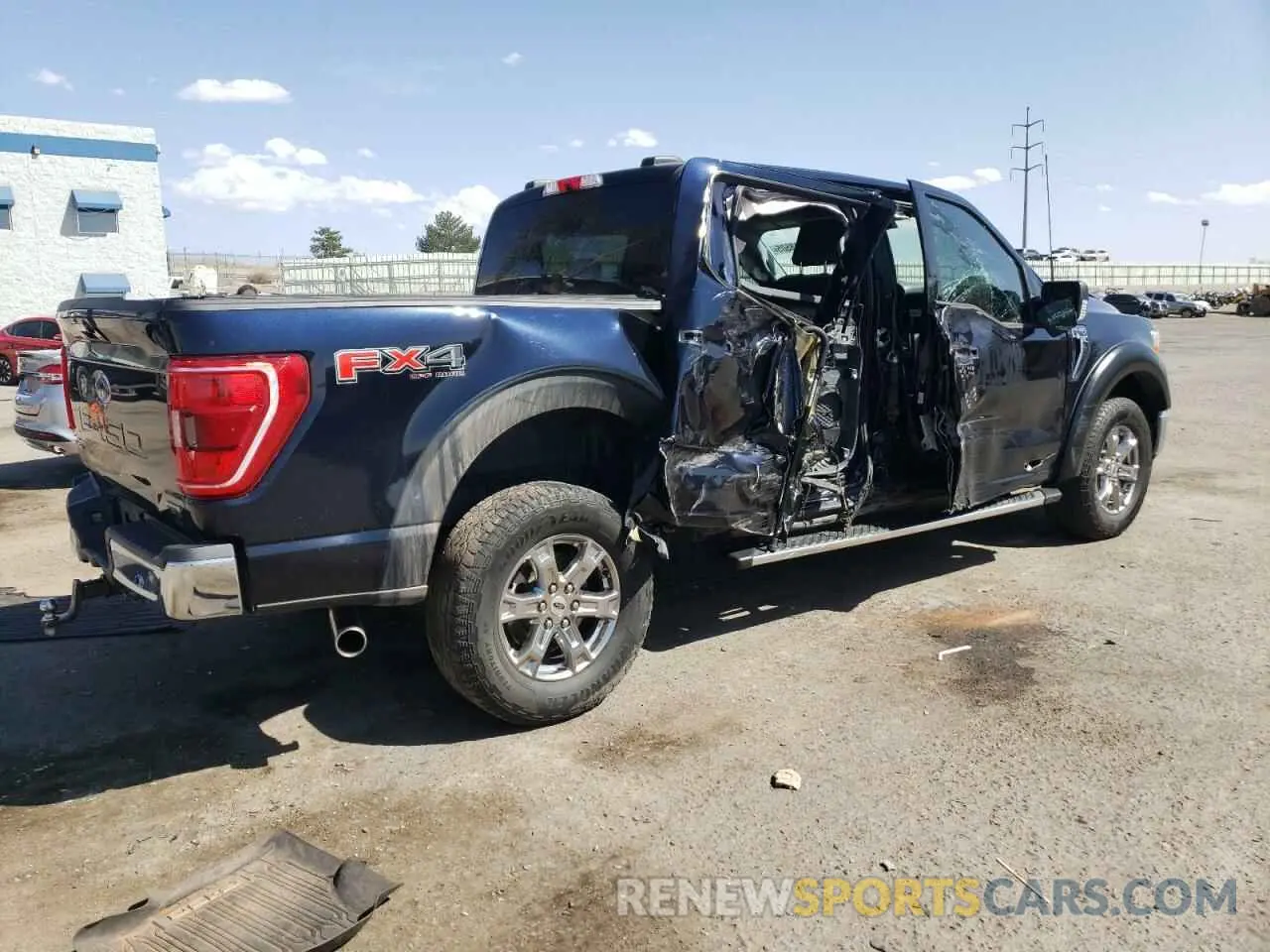 3 Photograph of a damaged car 1FTFW1E86NKE86659 FORD F-150 2022