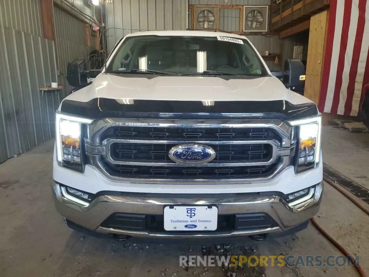 5 Photograph of a damaged car 1FTFW1E86NKF13729 FORD F-150 2022