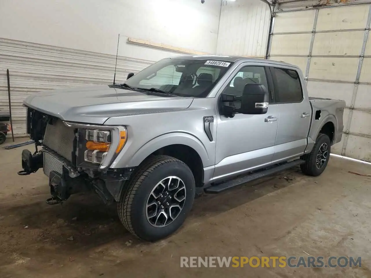 1 Photograph of a damaged car 1FTFW1E87NFA93178 FORD F-150 2022