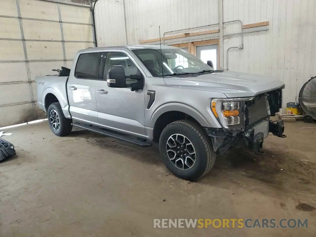 4 Photograph of a damaged car 1FTFW1E87NFA93178 FORD F-150 2022