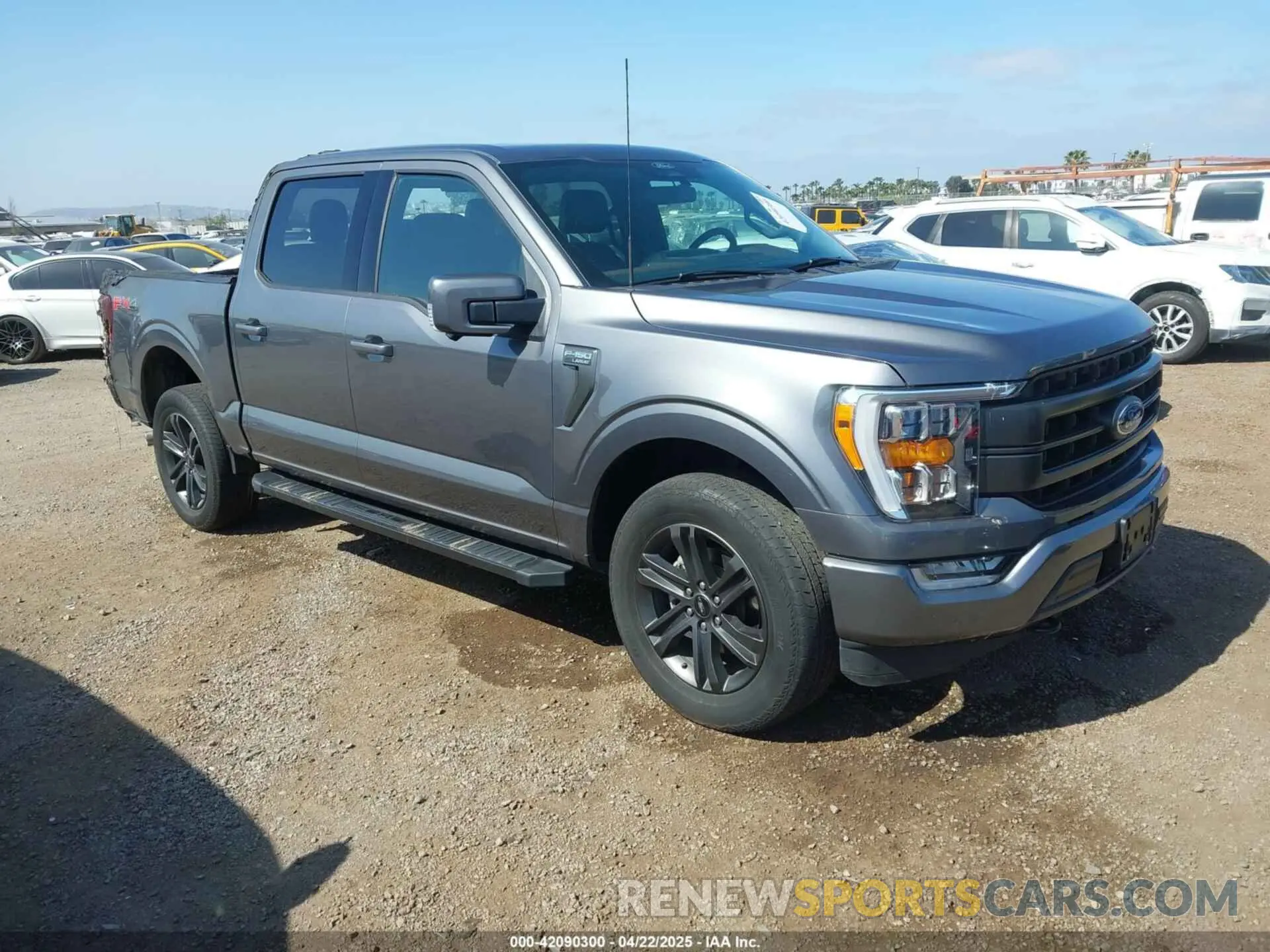 1 Photograph of a damaged car 1FTFW1E87NFB94124 FORD F-150 2022