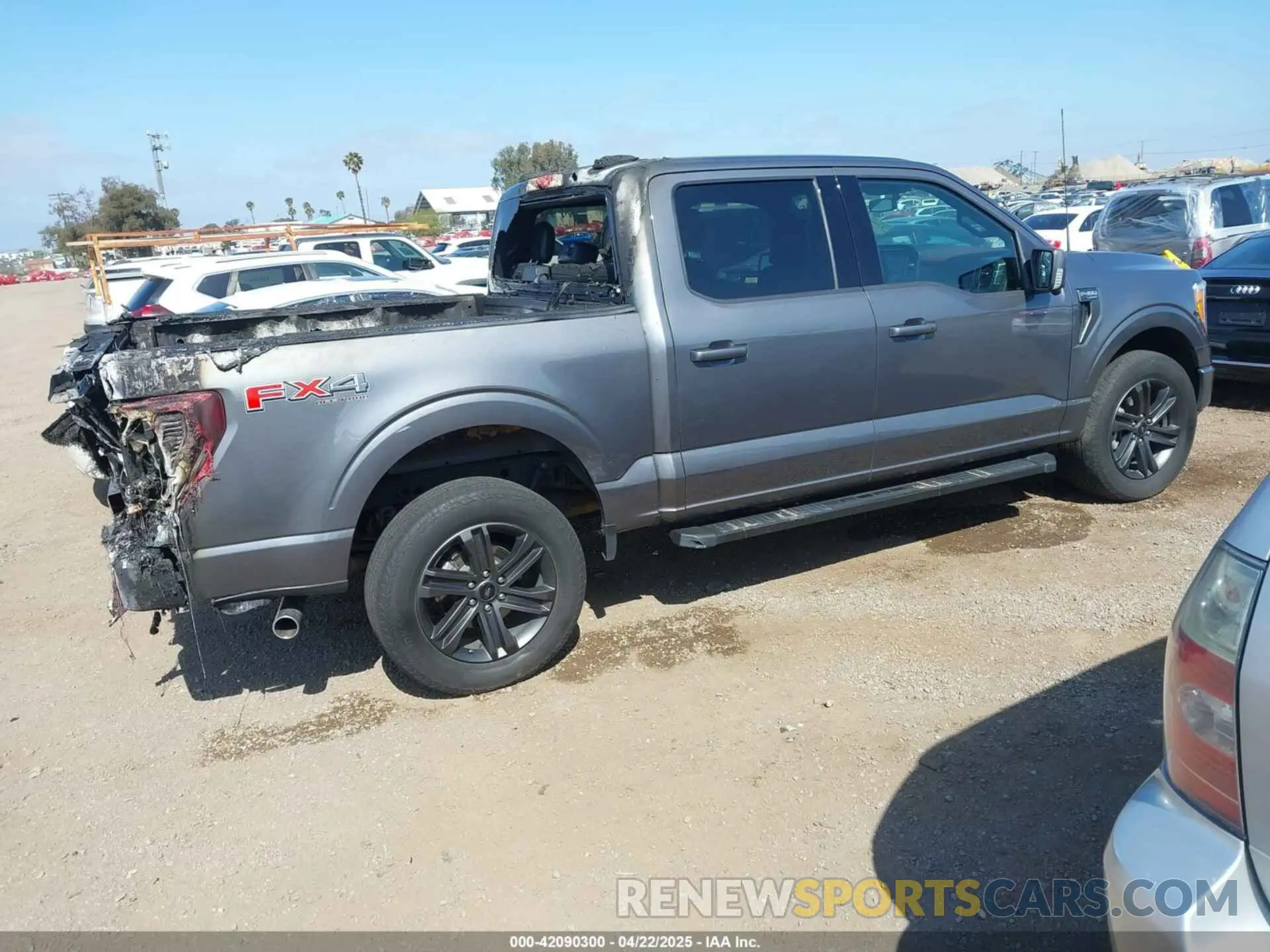 13 Photograph of a damaged car 1FTFW1E87NFB94124 FORD F-150 2022