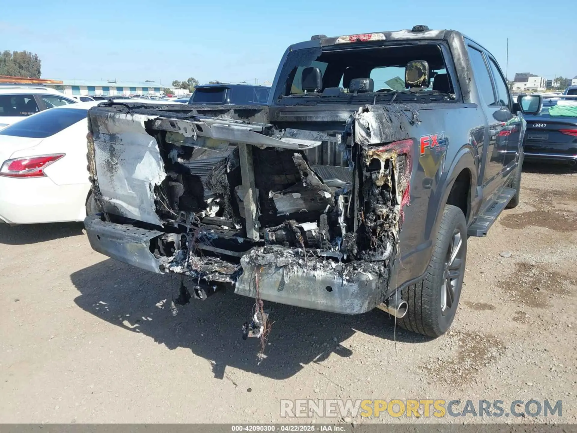 6 Photograph of a damaged car 1FTFW1E87NFB94124 FORD F-150 2022