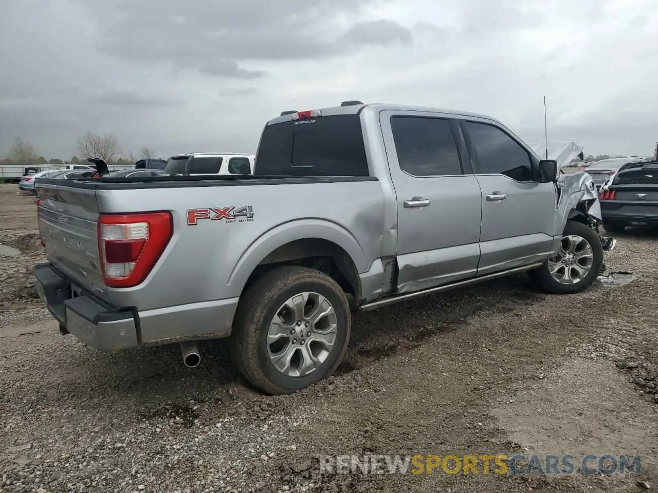 3 Photograph of a damaged car 1FTFW1E87NFC33889 FORD F-150 2022