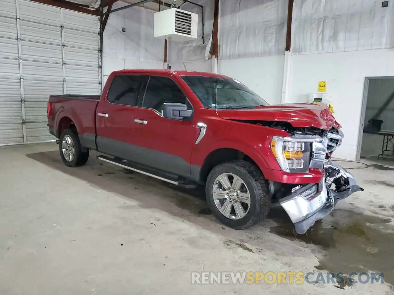 4 Photograph of a damaged car 1FTFW1E87NKD49276 FORD F-150 2022