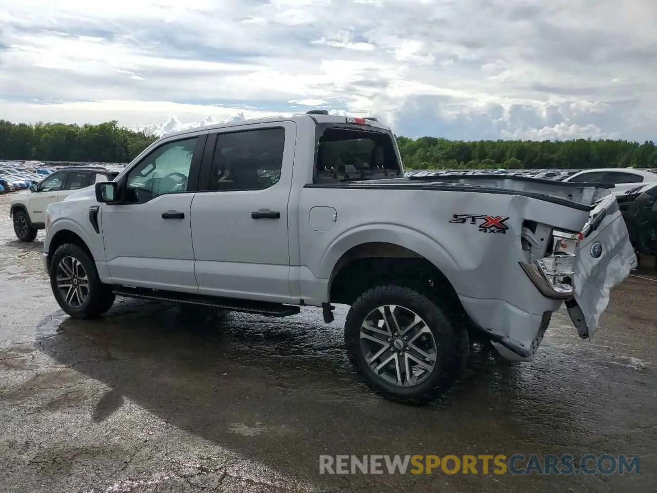 2 Photograph of a damaged car 1FTFW1E87NKD84531 FORD F-150 2022