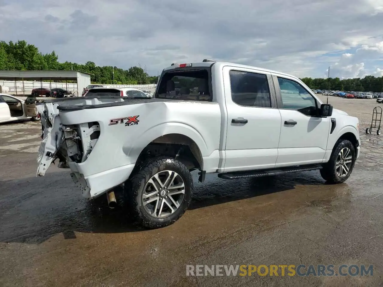 3 Photograph of a damaged car 1FTFW1E87NKD84531 FORD F-150 2022