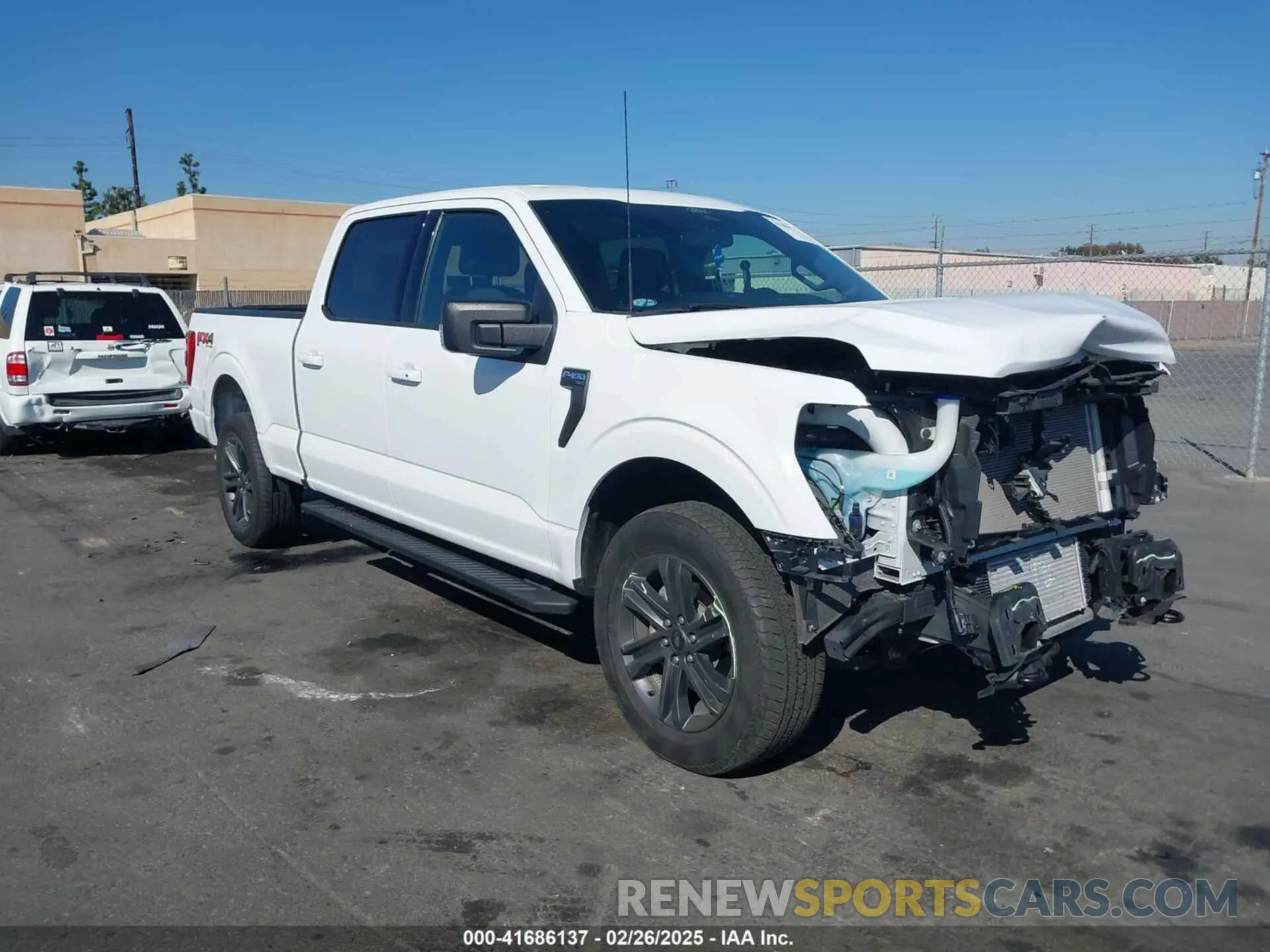 1 Photograph of a damaged car 1FTFW1E87NKE43237 FORD F-150 2022