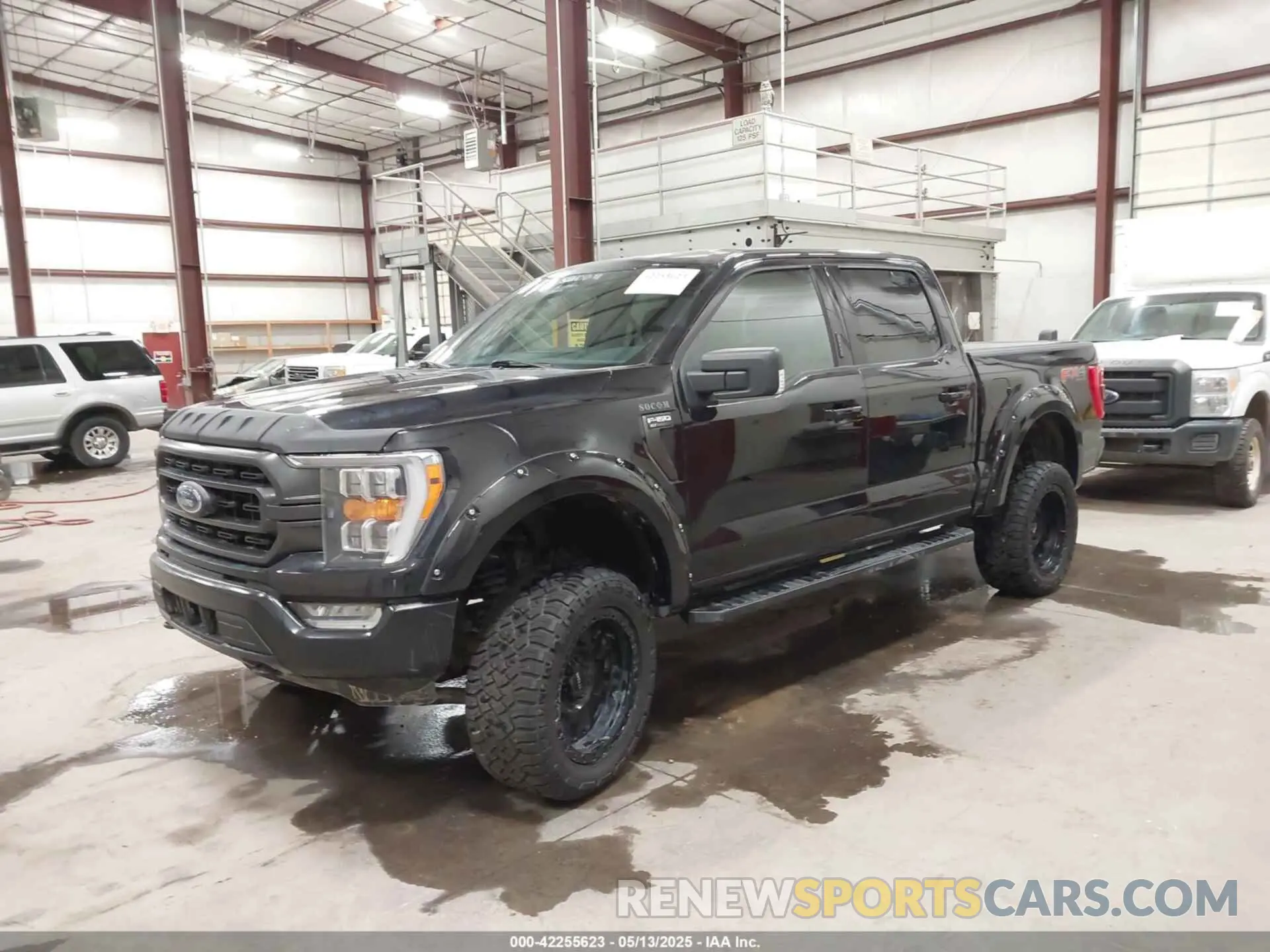 2 Photograph of a damaged car 1FTFW1E87NKE97072 FORD F-150 2022