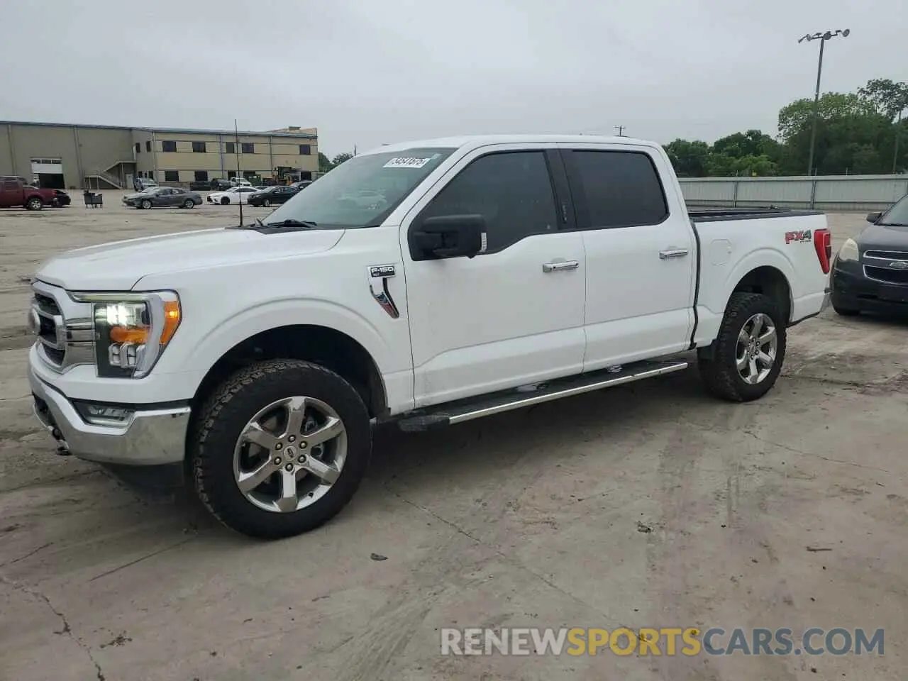 1 Photograph of a damaged car 1FTFW1E87NKF22035 FORD F-150 2022