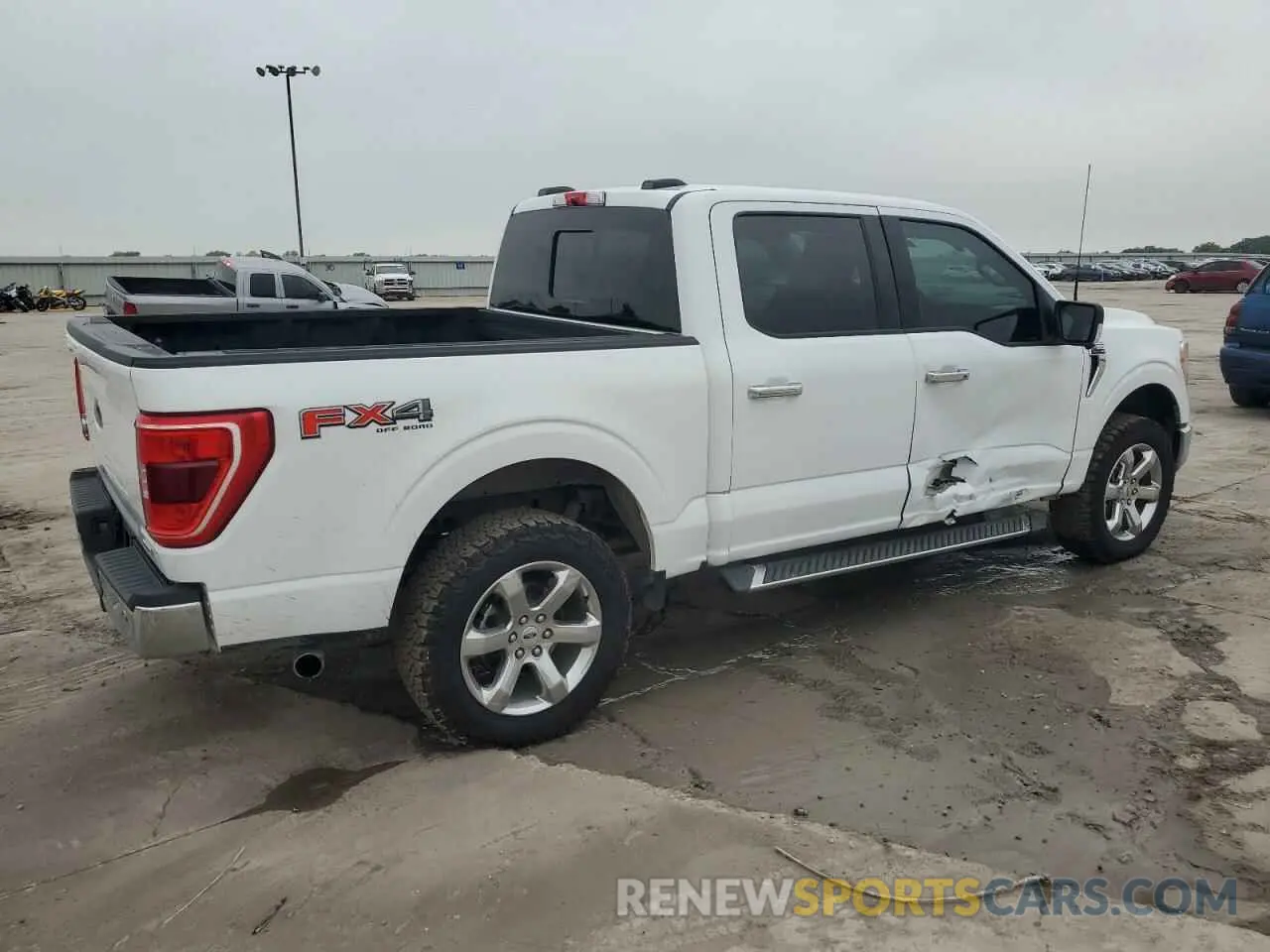 3 Photograph of a damaged car 1FTFW1E87NKF22035 FORD F-150 2022