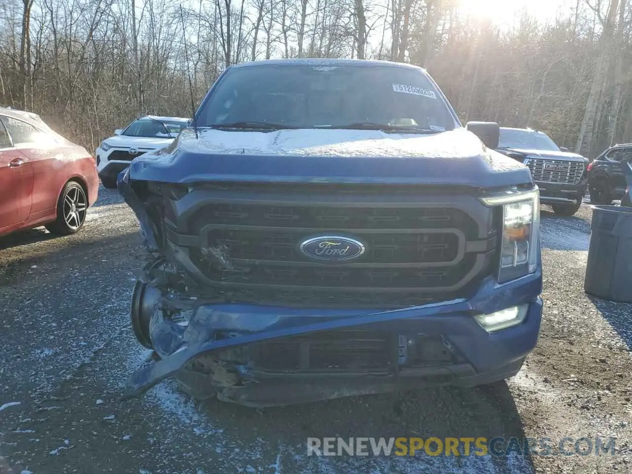 5 Photograph of a damaged car 1FTFW1E88NFA34110 FORD F-150 2022