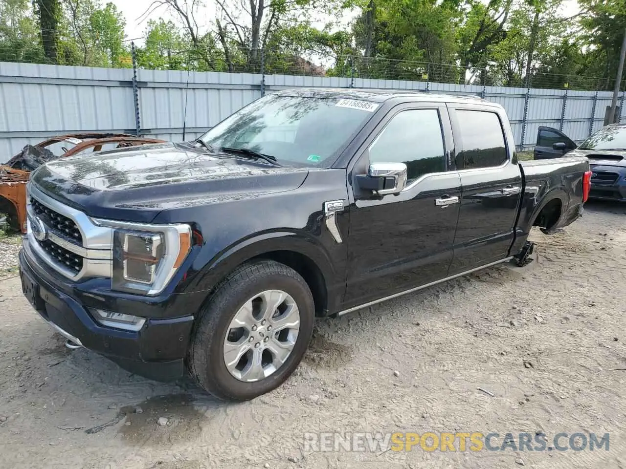 1 Photograph of a damaged car 1FTFW1E88NFA62280 FORD F-150 2022