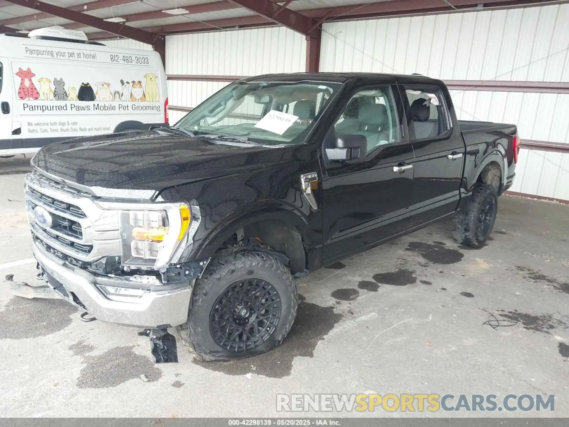 2 Photograph of a damaged car 1FTFW1E88NFA88622 FORD F-150 2022