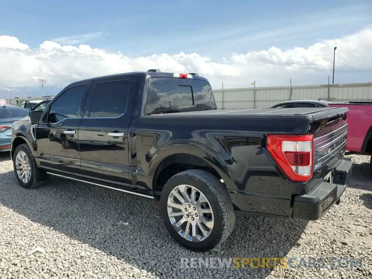 2 Photograph of a damaged car 1FTFW1E88NFB48527 FORD F-150 2022