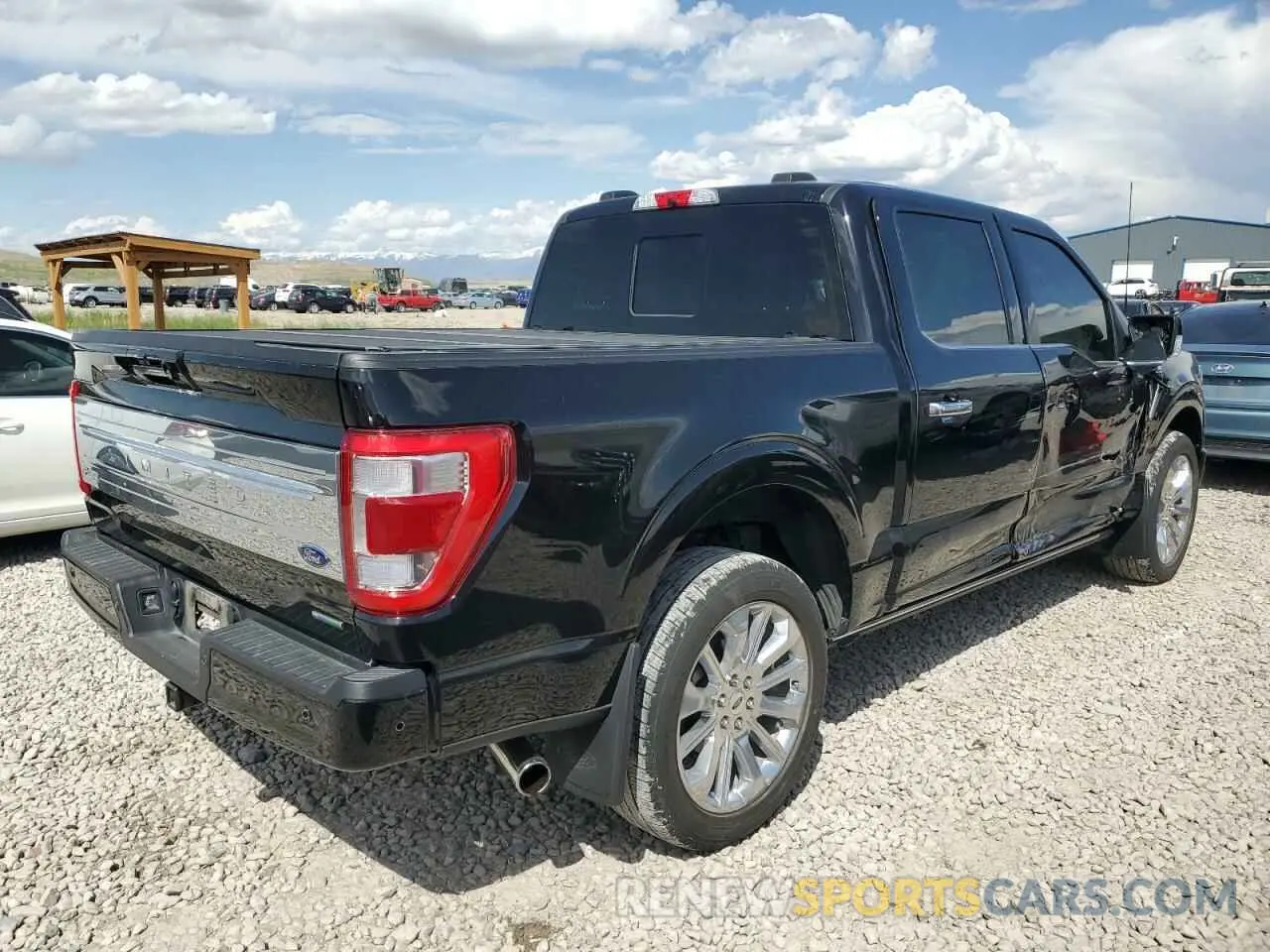 3 Photograph of a damaged car 1FTFW1E88NFB48527 FORD F-150 2022