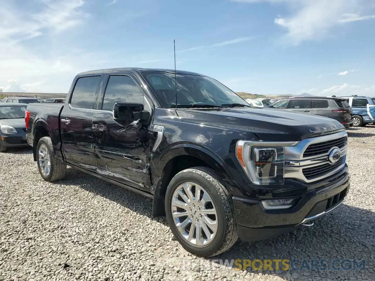 4 Photograph of a damaged car 1FTFW1E88NFB48527 FORD F-150 2022