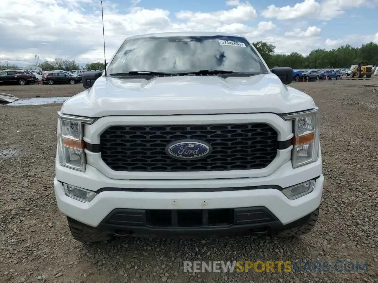 5 Photograph of a damaged car 1FTFW1E88NKD07229 FORD F-150 2022