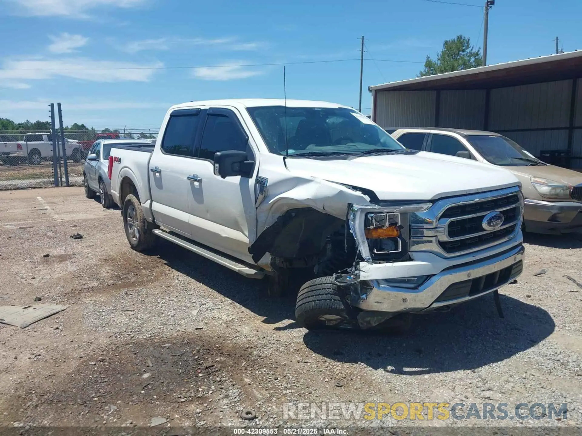 1 Photograph of a damaged car 1FTFW1E88NKD33555 FORD F-150 2022