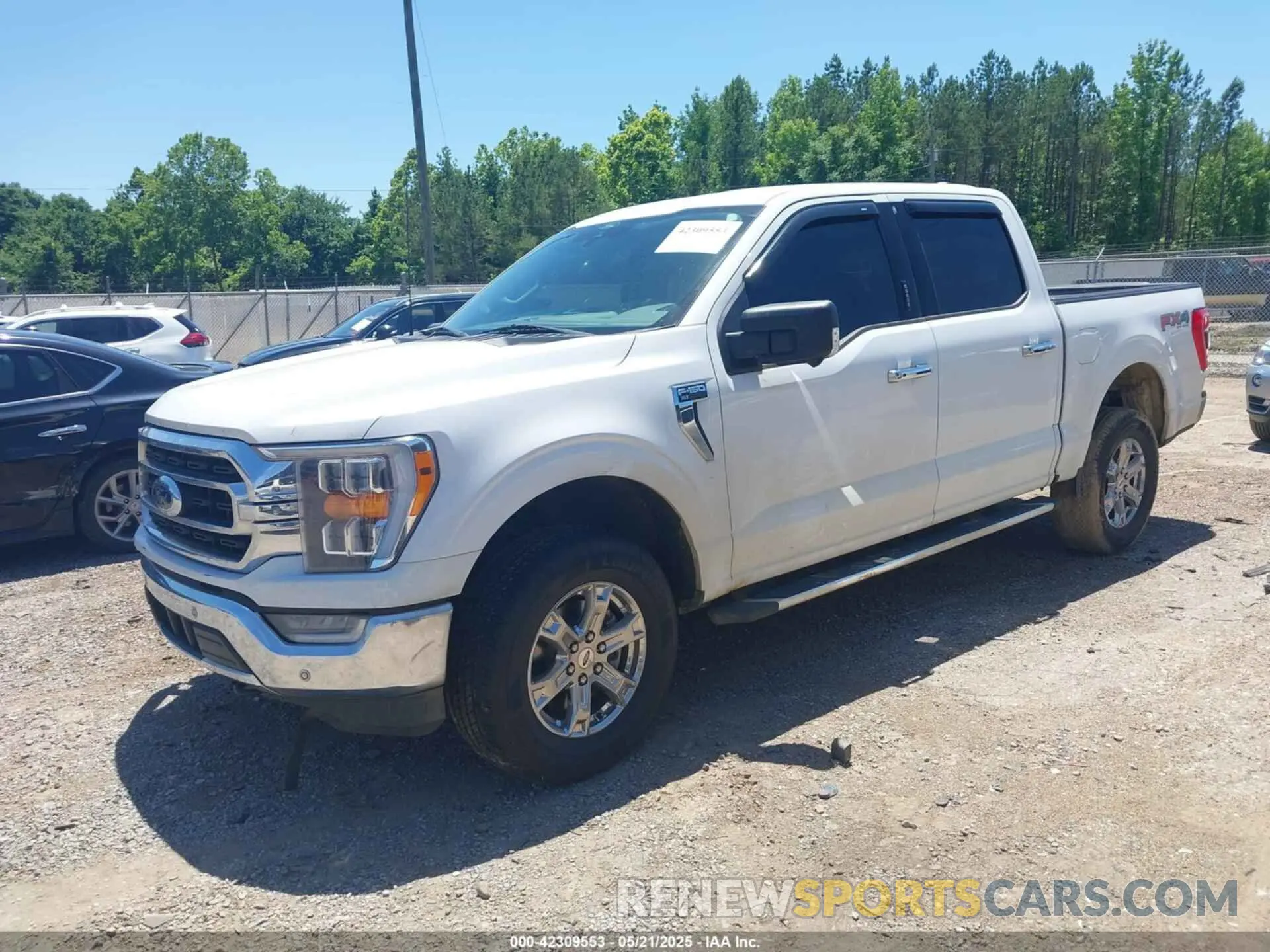 2 Photograph of a damaged car 1FTFW1E88NKD33555 FORD F-150 2022