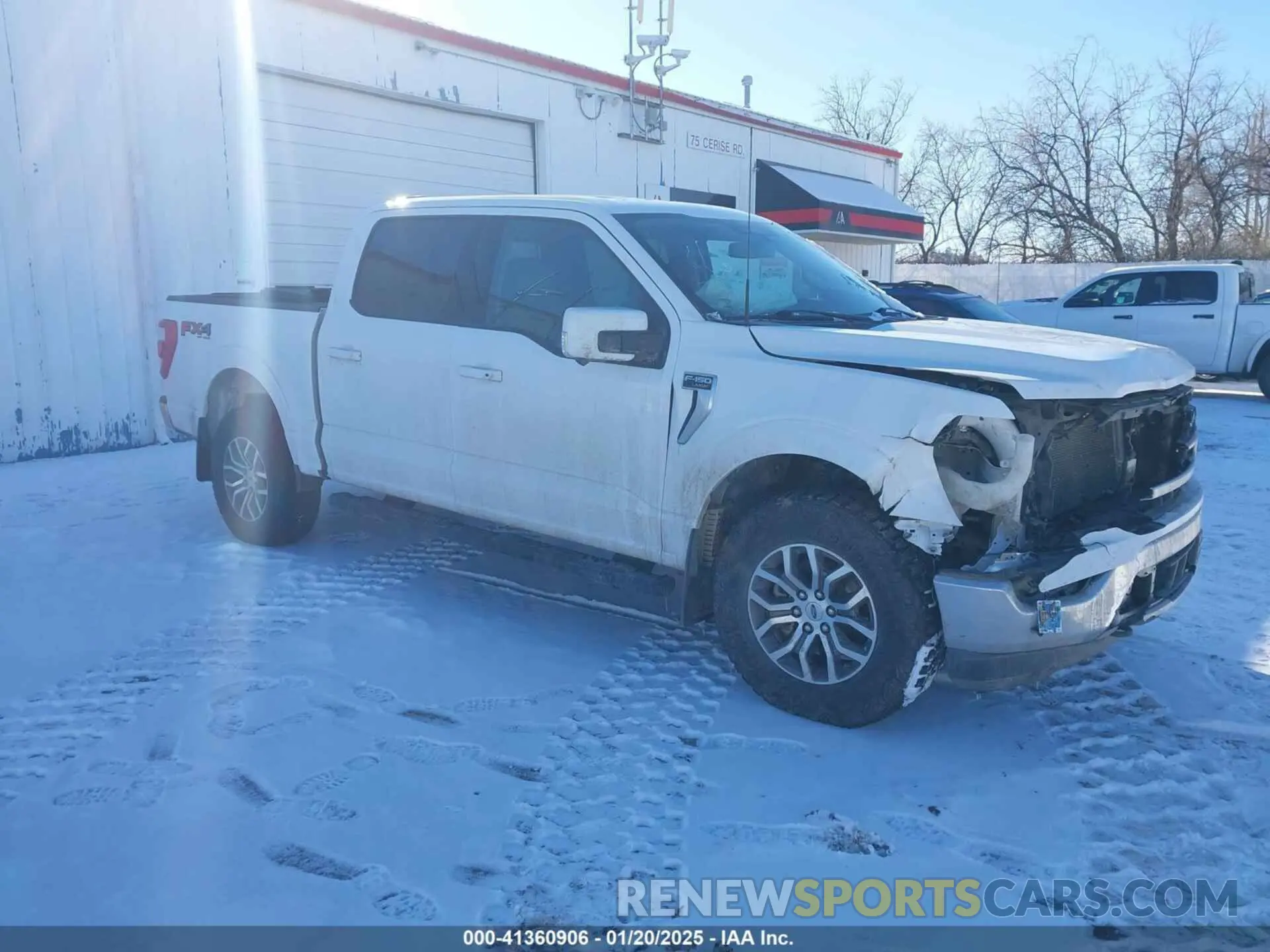 1 Photograph of a damaged car 1FTFW1E88NKD68760 FORD F-150 2022