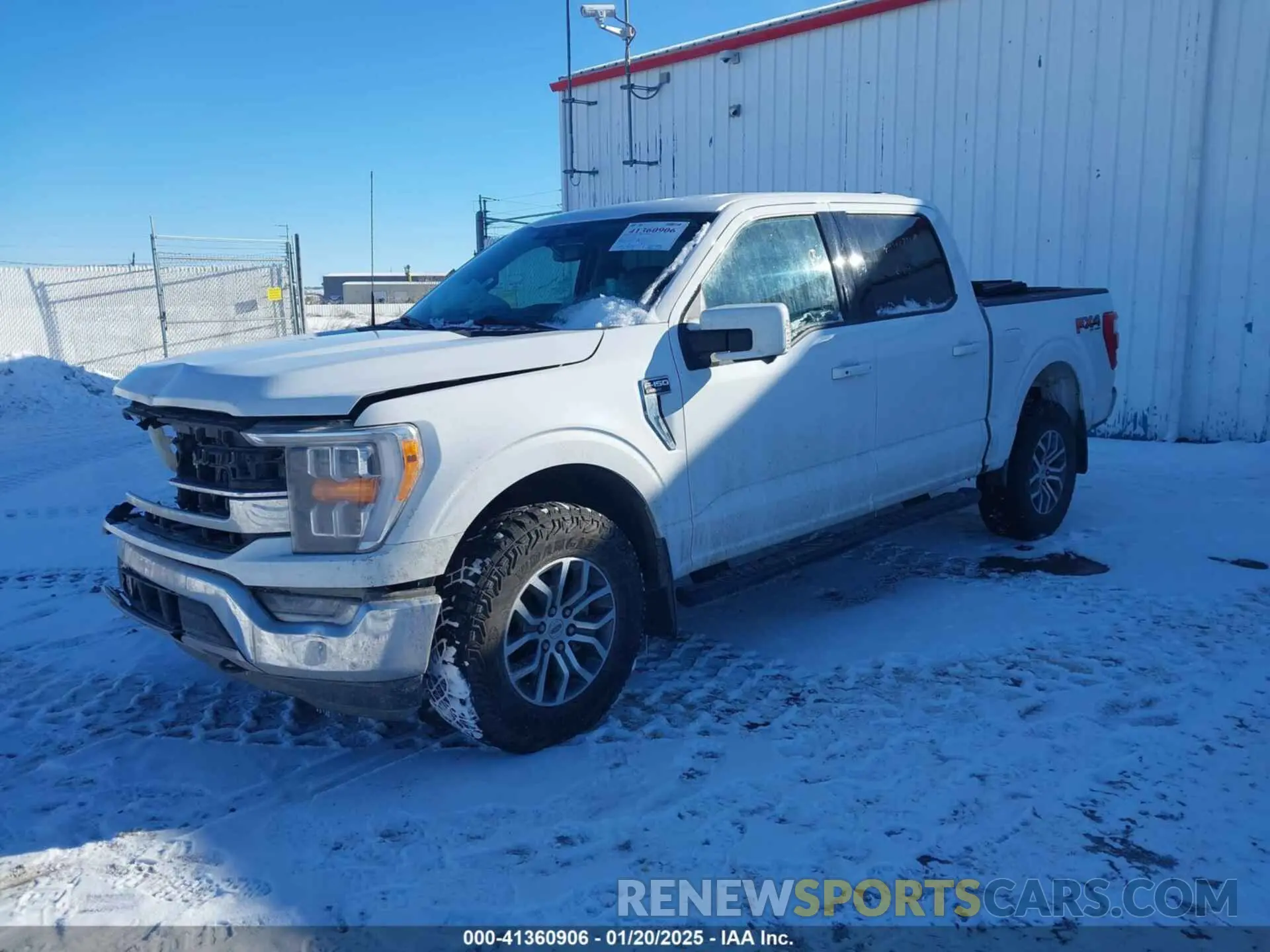 2 Photograph of a damaged car 1FTFW1E88NKD68760 FORD F-150 2022