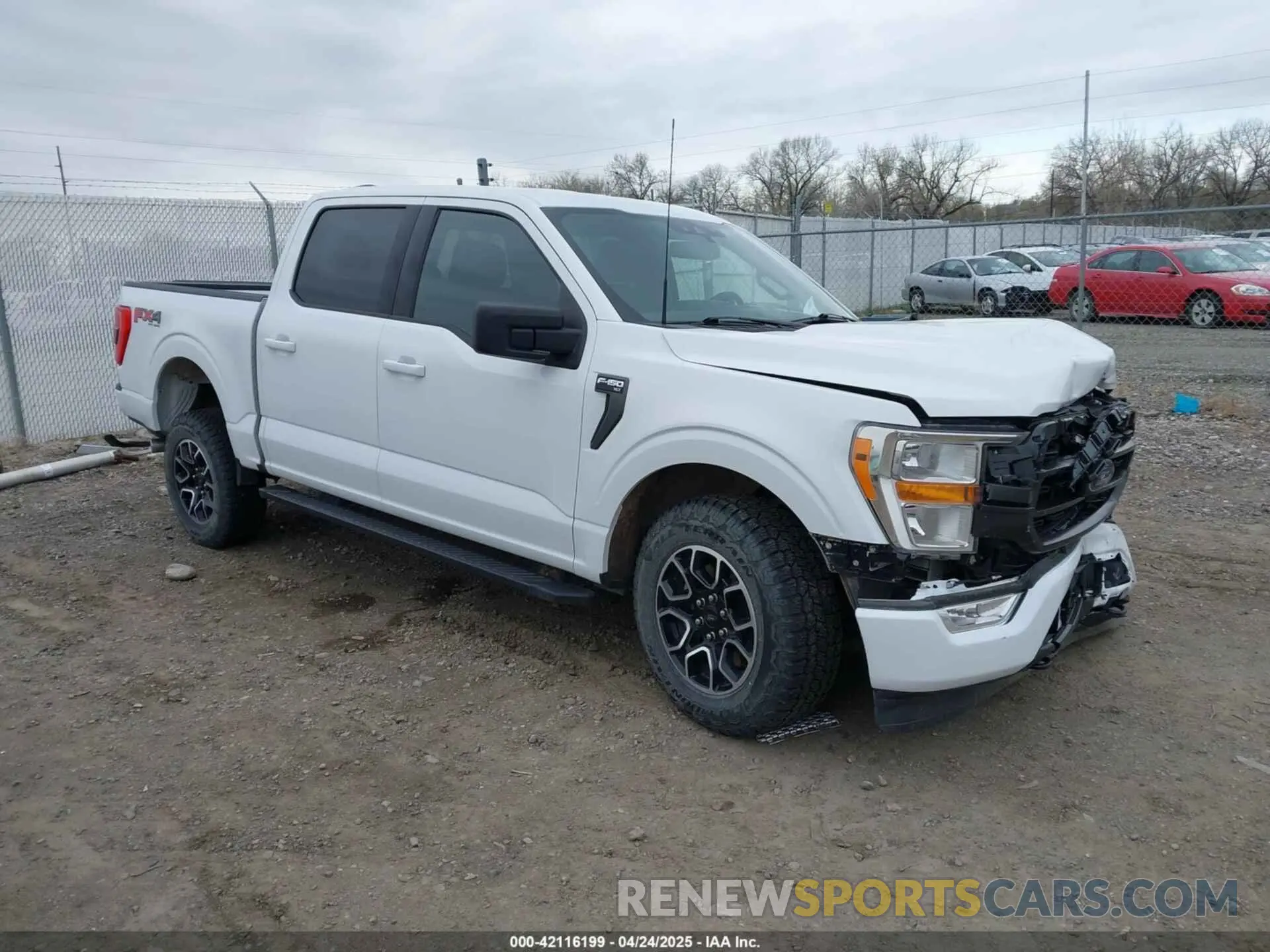 1 Photograph of a damaged car 1FTFW1E88NKE52786 FORD F-150 2022