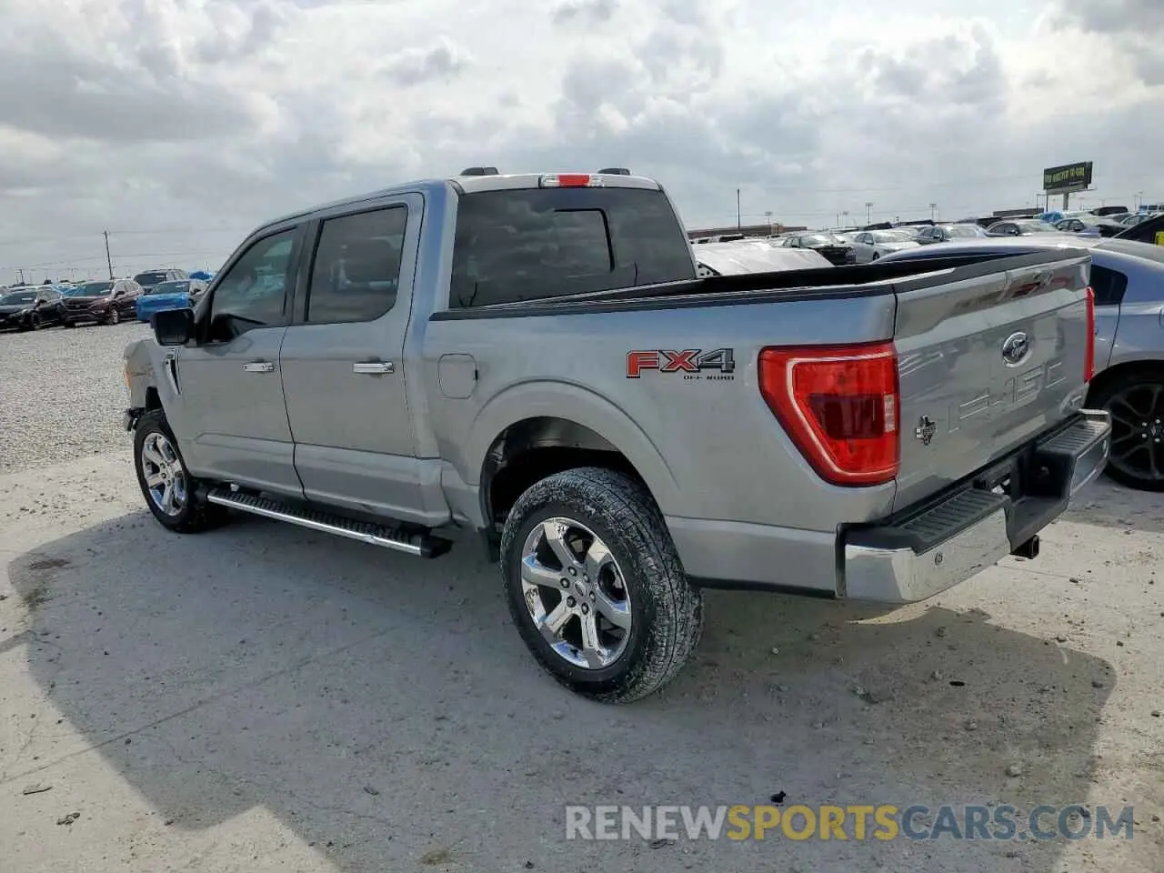 2 Photograph of a damaged car 1FTFW1E88NKF22366 FORD F-150 2022