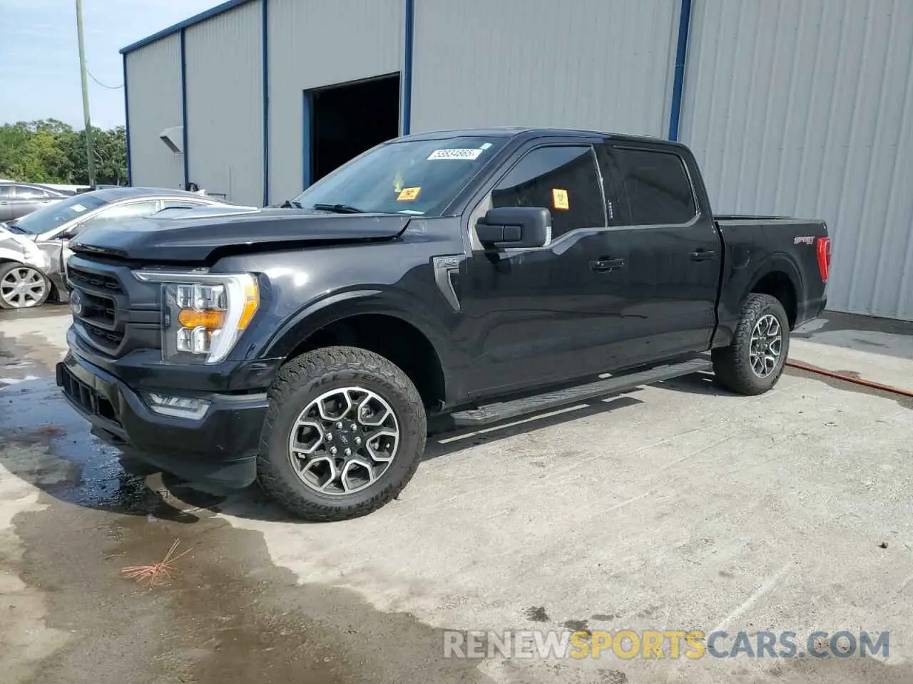 1 Photograph of a damaged car 1FTFW1E89NFB42977 FORD F-150 2022