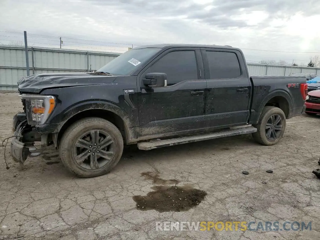 1 Photograph of a damaged car 1FTFW1E89NFC38429 FORD F-150 2022
