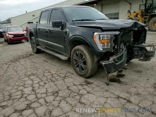 10 Photograph of a damaged car 1FTFW1E89NFC38429 FORD F-150 2022