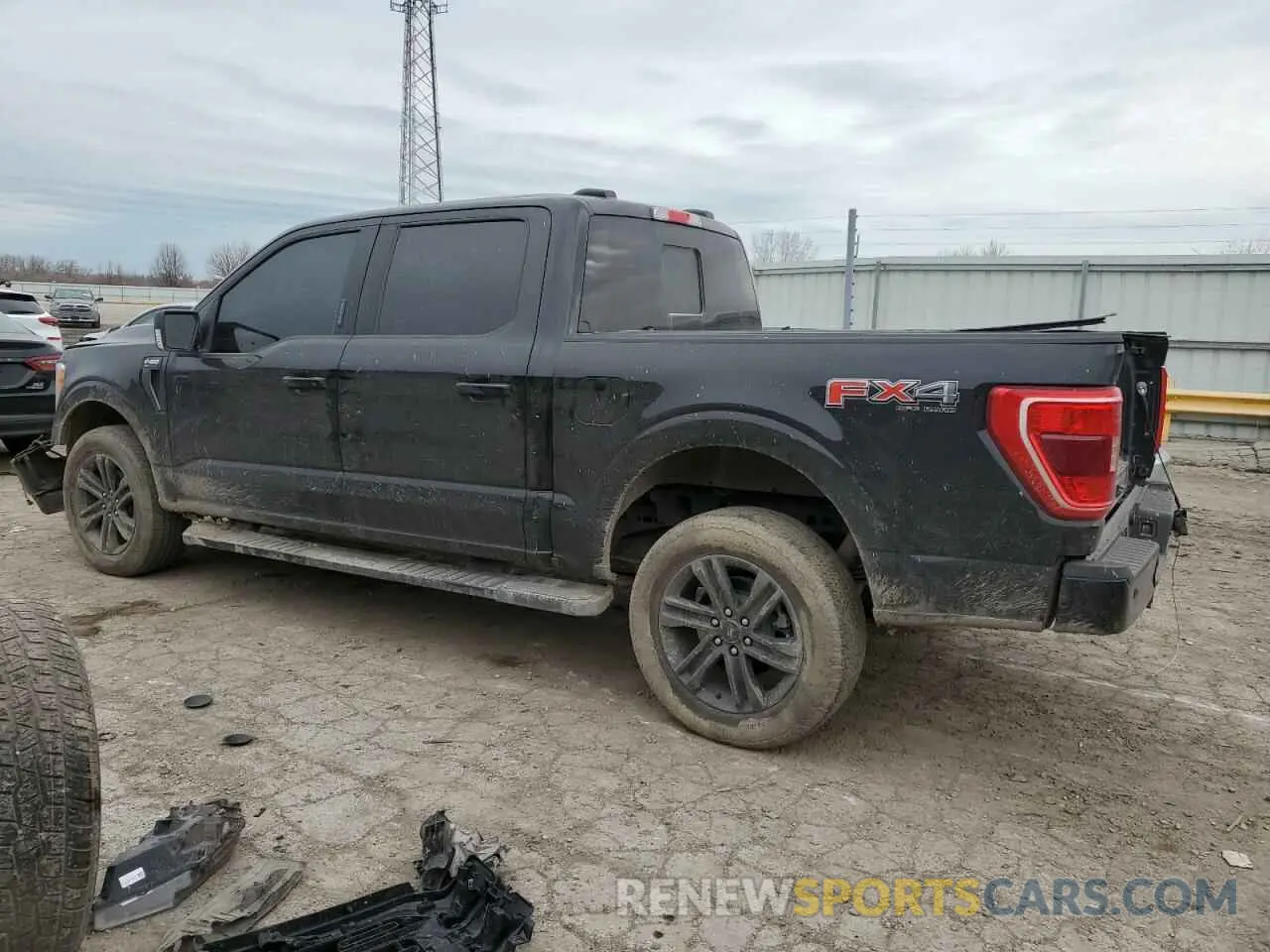 2 Photograph of a damaged car 1FTFW1E89NFC38429 FORD F-150 2022
